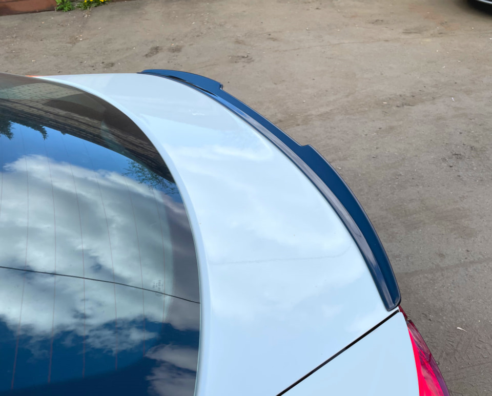 Стильный спойлер лезвие на VW Polo 6 лифтбек — Vonard-tuning на DRIVE2