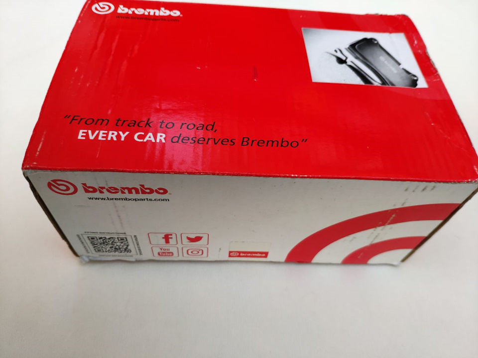 Передние тормозные колодки Range Rover Brembo 6 порней на Land Rover ...