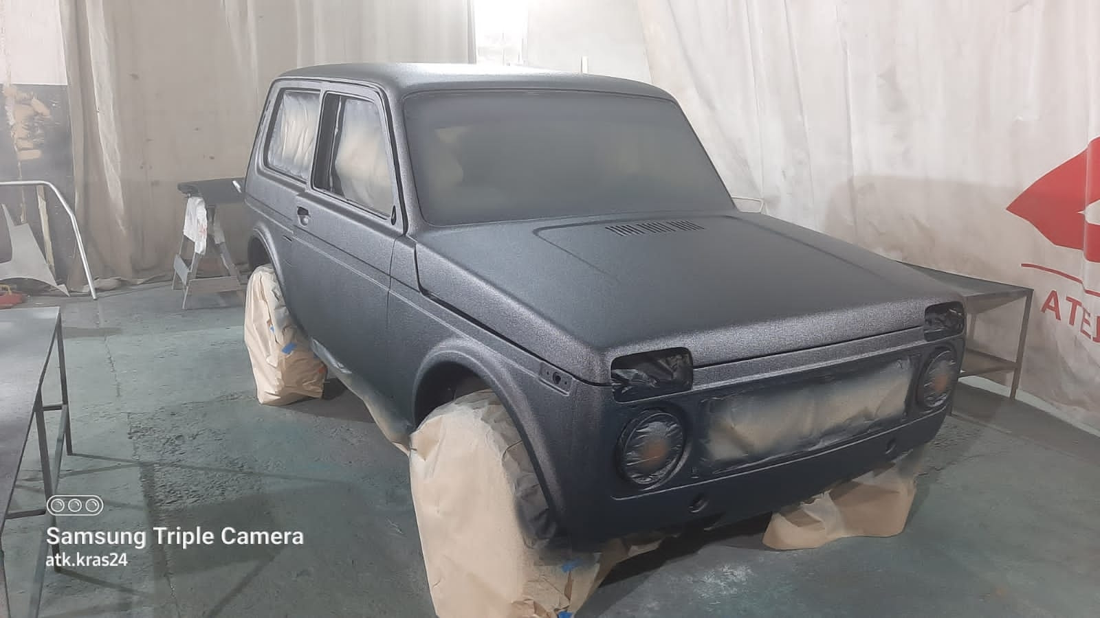 Ниваса в темно зелёный Raptor — Lada 4x4 3D, 1,7 л, 2015 года | тюнинг ...