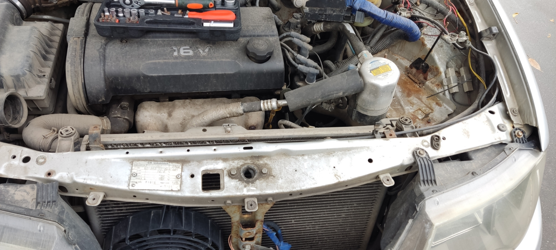 Думал пора менять лампочки — Daewoo Nexia (N150), 1,6 л, 2010 года ...