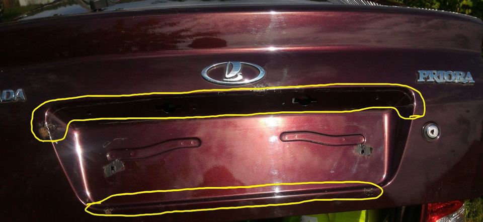 Часть 1. Слабые места кузова Приоры — Lada Приора седан, 1,6 л, 2016 ...