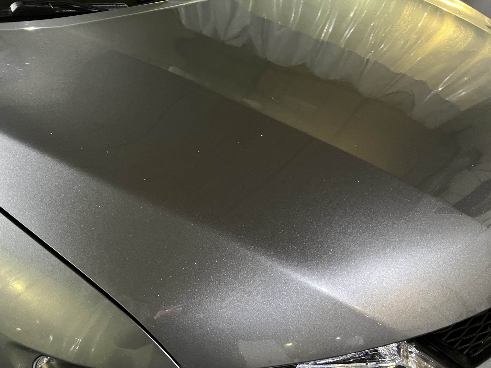 Окраска капота и замена ПТФ по КАСКО — Nissan X-Trail III, 2,5 л., 2018 ...