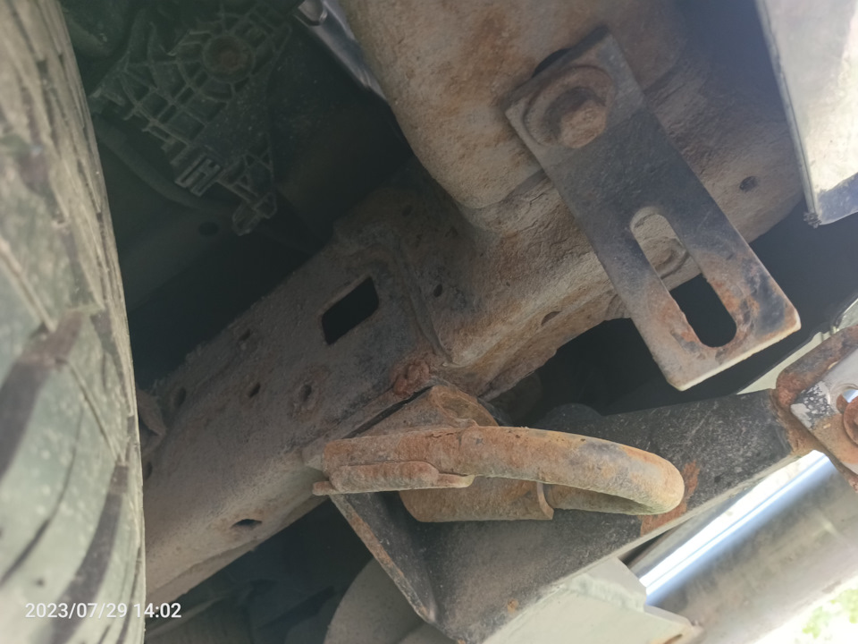 Сквозная коррозия кузова, диагностика ходовой. — Toyota Land Cruiser ...