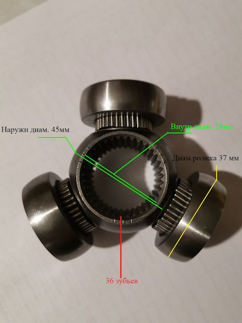 DE381A137VL ШРУС ВНУТРЕННИЙ ЛЕВЫЙ L MITSUBISHI OUTLANDER CW6 DEPPUL ...