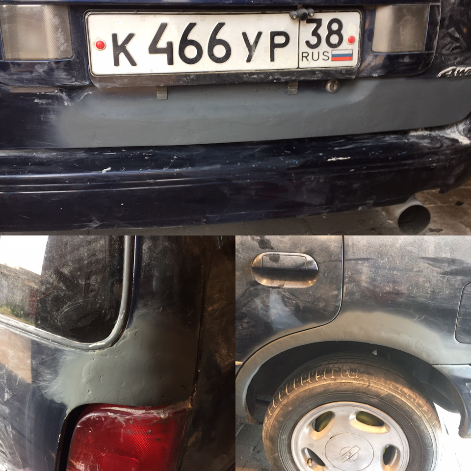 ⭐️Шпаклевка NOVOL в мой кузов!🌐 (Подготовка к покраске) — Nissan Sunny  (Y10), 1,5 л, 1990 года | кузовной ремонт | DRIVE2