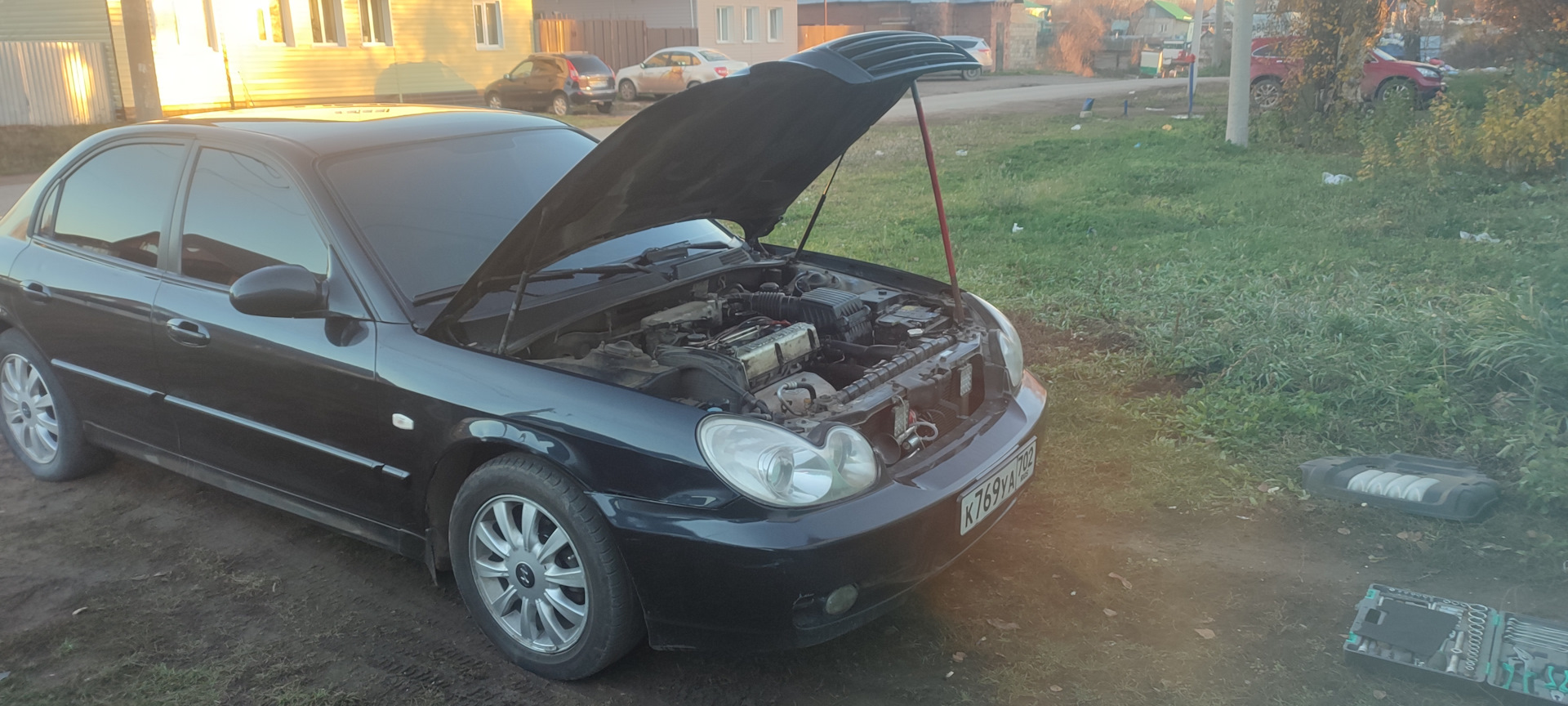 Покупка Бестии — Hyundai Sonata IV (EF), 2 л, 2005 года | просто так |  DRIVE2