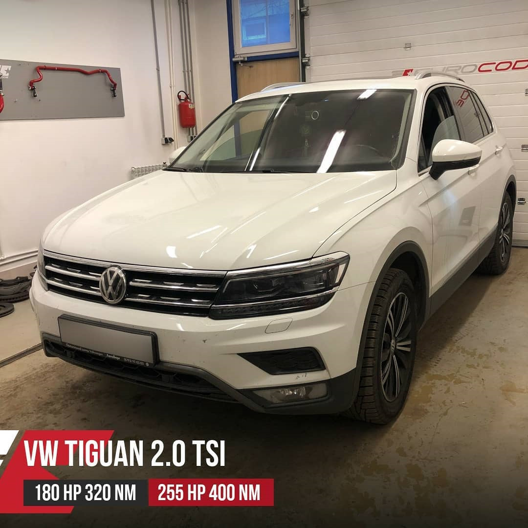 Чип тюнинг Тигуан 2.0 TSI 180Hp CZPA — Eurocode чип тюнинг на DRIVE2