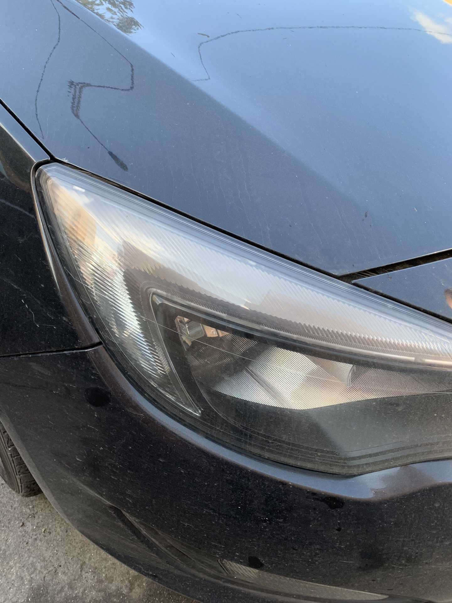 Копоть от ДХО лампочки w21/5w — Opel Astra J, 1,6 л, 2014 года ...