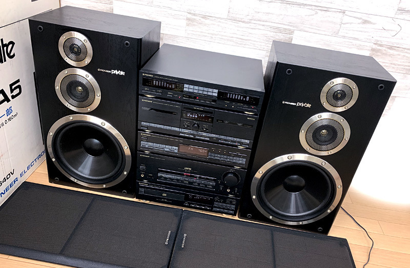 Pioneer Private A5 パイオニアプライベートA5 ステレオコンポ - 生活家電