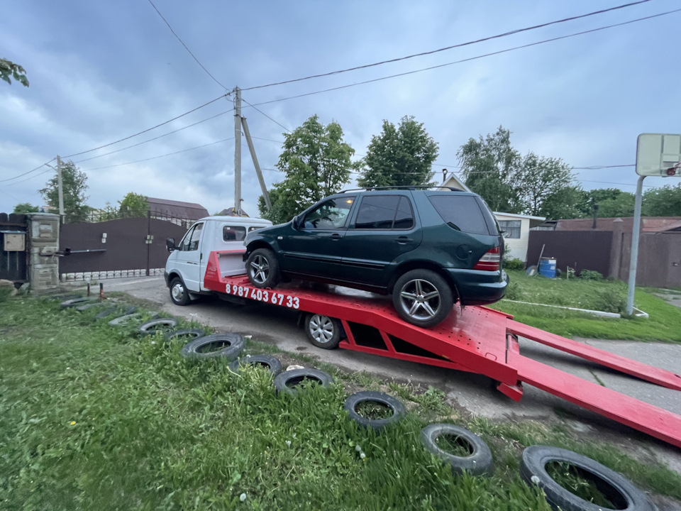 Помпа полетела! замена помпы — Mercedes-Benz M-Class (W163), 2,3 л ...