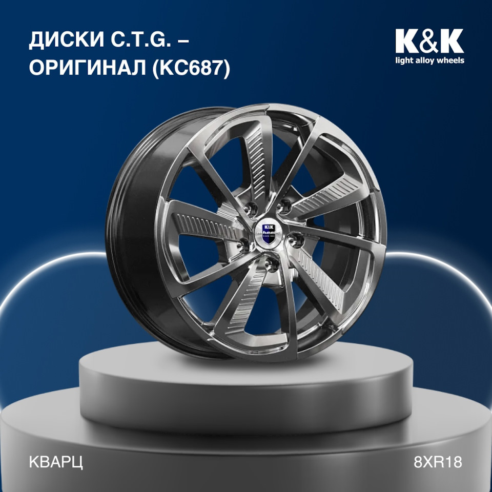 🔥 ТОП-5 дисков от бренда K&K — K&K и SKAD на DRIVE2