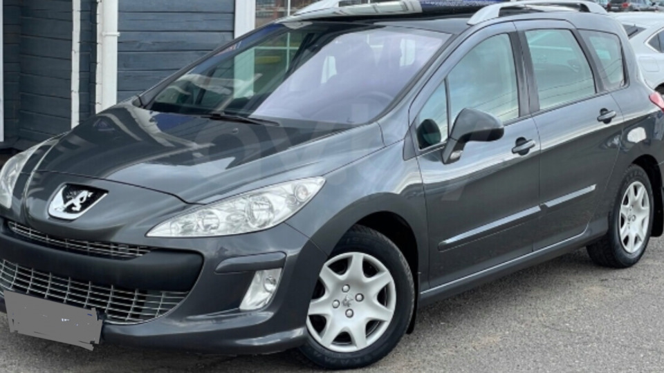 #2 Замена ремня генератора/помпы — Peugeot 308 SW (1G), 1,6 л, 2009 ...