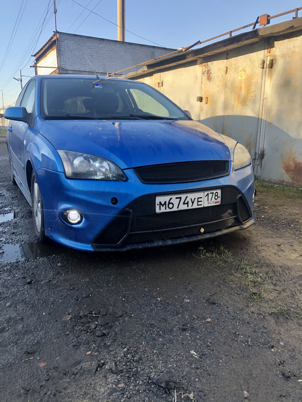 Как сделать рамку птф на бампер от рс — Ford Focus II Hatchback, 2 л ...