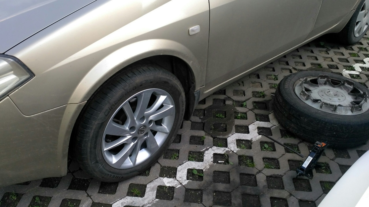 Литье R16 — Nissan Primera (P12), 1,6 л, 2004 года | колёсные диски ...
