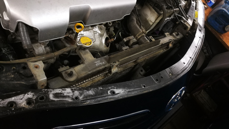 Как снять радиатор камри 70 Замена радиатора - Toyota Camry (XV40), 3,5 л, 2007 года наблюдение DRIVE2
