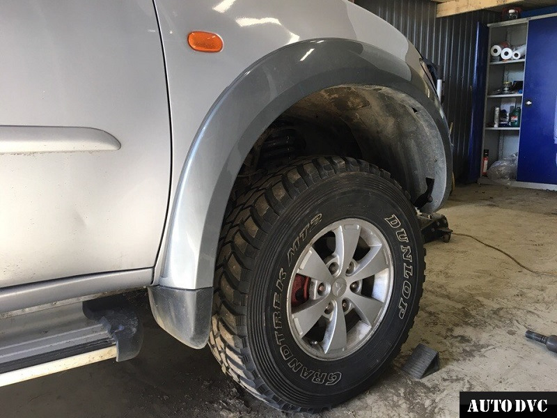 Проставки для увеличения клиренса Mitsubishi L200 — AUTODVC на DRIVE2