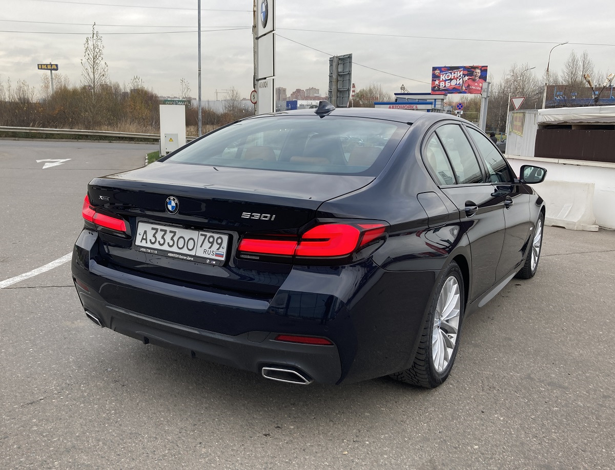 BMW ConnectedDrive — BMW 5 series (G30), 2 л, 2020 года | наблюдение |  DRIVE2