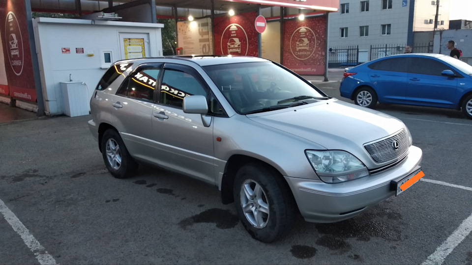 Lexus RX (1G) 3.0 бензиновый 2001 | Серебряная Рыкса на DRIVE2