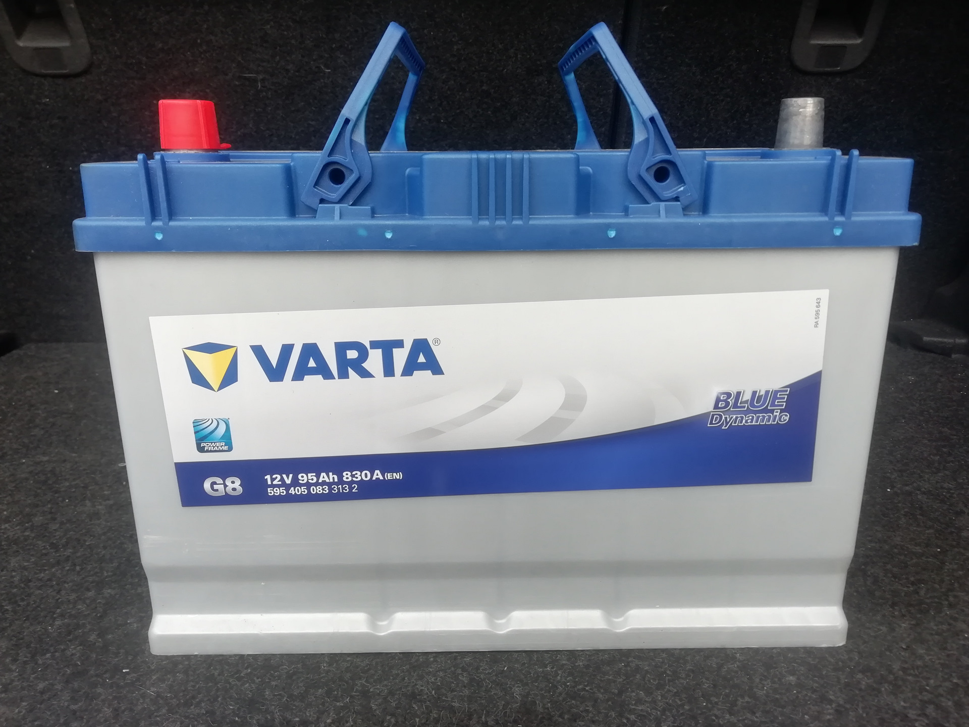 Аккумулятор 95ah. Varta g8 Blue Dynamic 12v 95ah 830a. Аккумулятор Varta Blue Dynamic g8. Varta Blue Dynamic g8. 595405083 Varta.