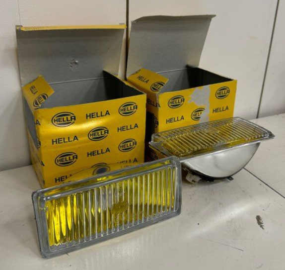 Противотуманки Hella Yellow на BMW 3 series (E30), BMW 3 series Coupe ...