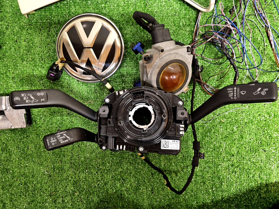 комплект адаптивного круиза с лайн асист line assist passat b6 b7 cc на ...