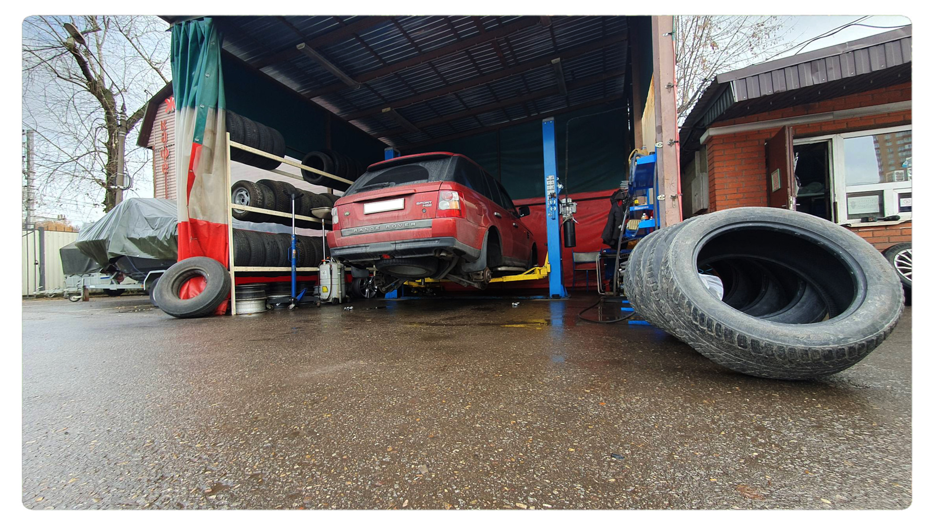 Переобулся с лета на зиму (v.7, Химки) — Land Rover Range Rover Sport ...