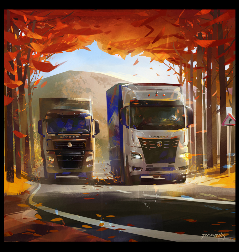 Новый поворот — Сообщество «Кабинет Рисования DRIVE2» на DRIVE2