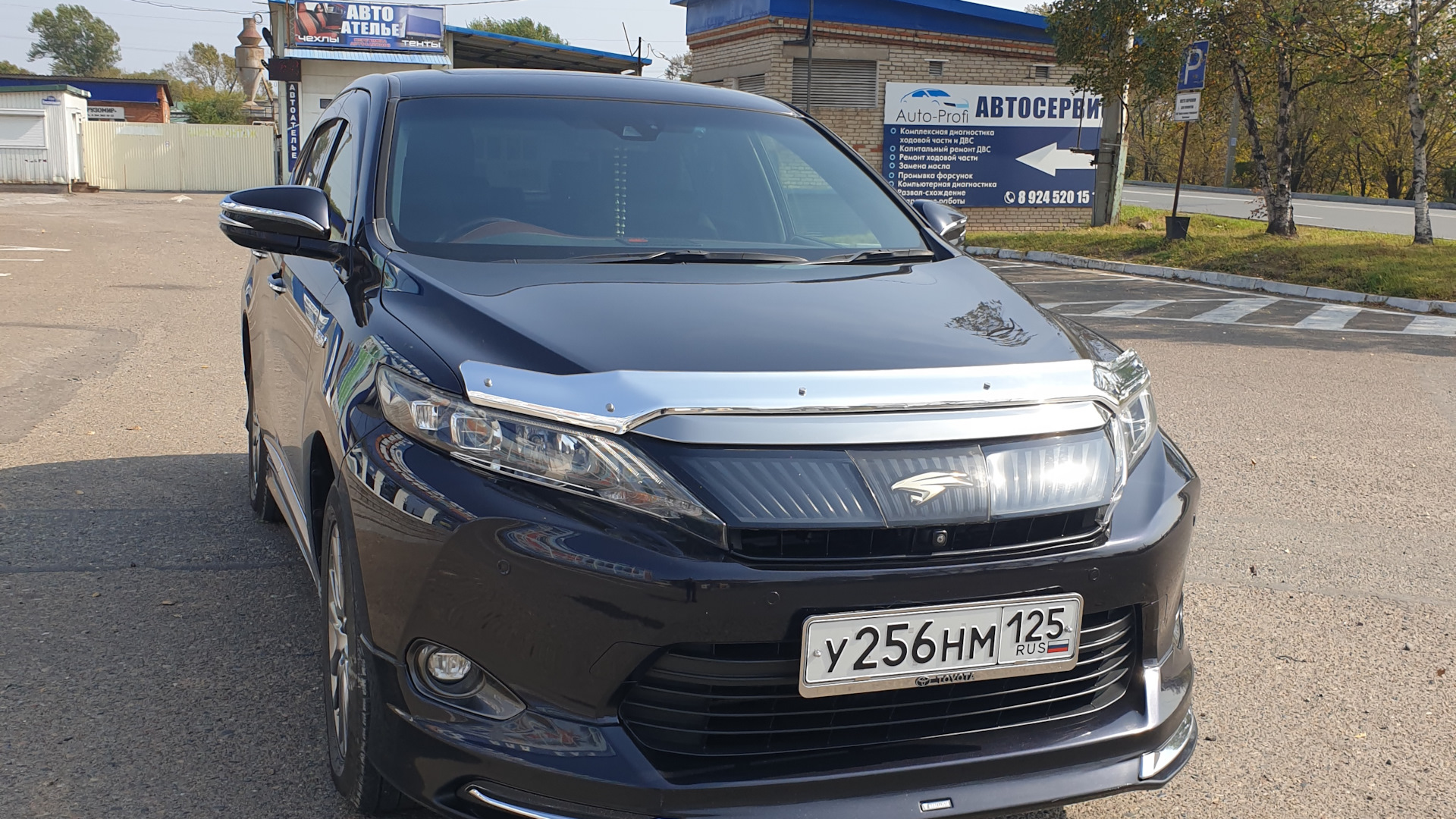 Toyota Harrier Hybrid (3G) 2.5 гибридный 2014 | +++=DARK BLUE=+++ на DRIVE2