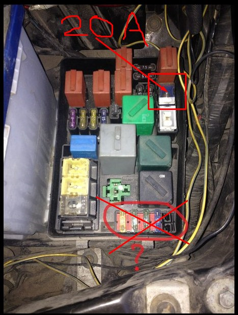 Перегорает предохранитель замка зажигания Mondeo I — Ford Mondeo I, 1,8 ...