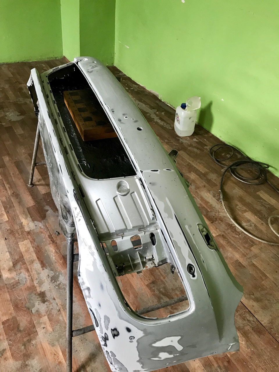 Покраска бампера — Volkswagen Golf Mk6 GTI, 2 л, 2010 года | кузовной ...