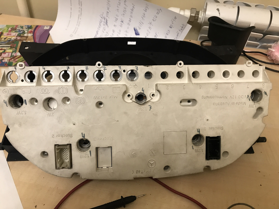 Мерседес Спринтер 312 Не горят лампы на приборной панели — DRIVE2