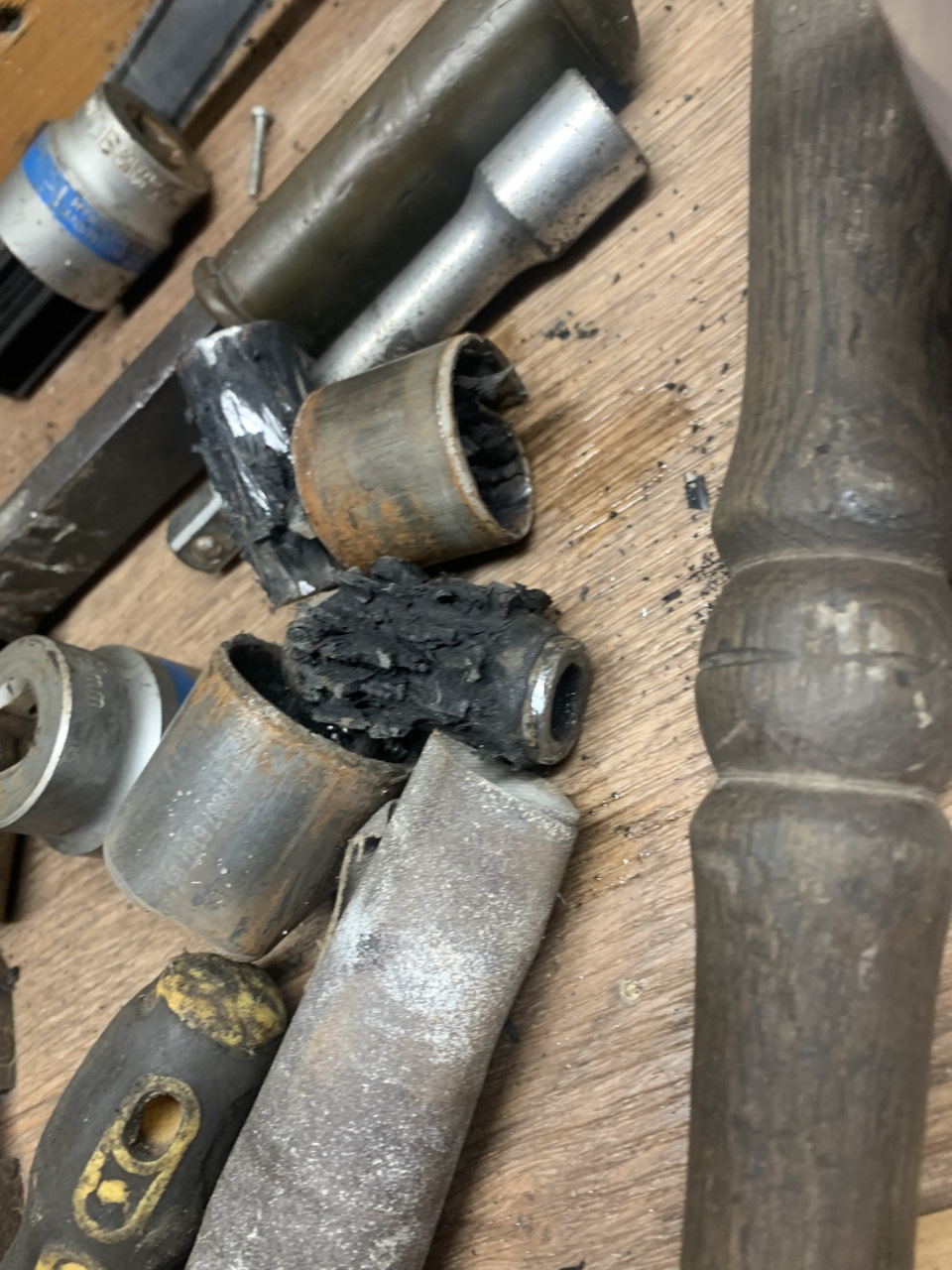 Замена сайлентблоков передних нижних рычагов — Honda Civic (5G), 1,5 л ...