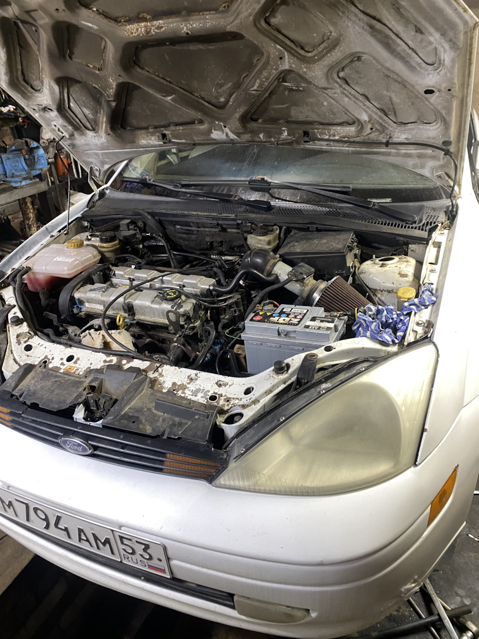 Что было сделано спустя пол года — Ford Focus Hatchback I, 2 л, 2001 ...