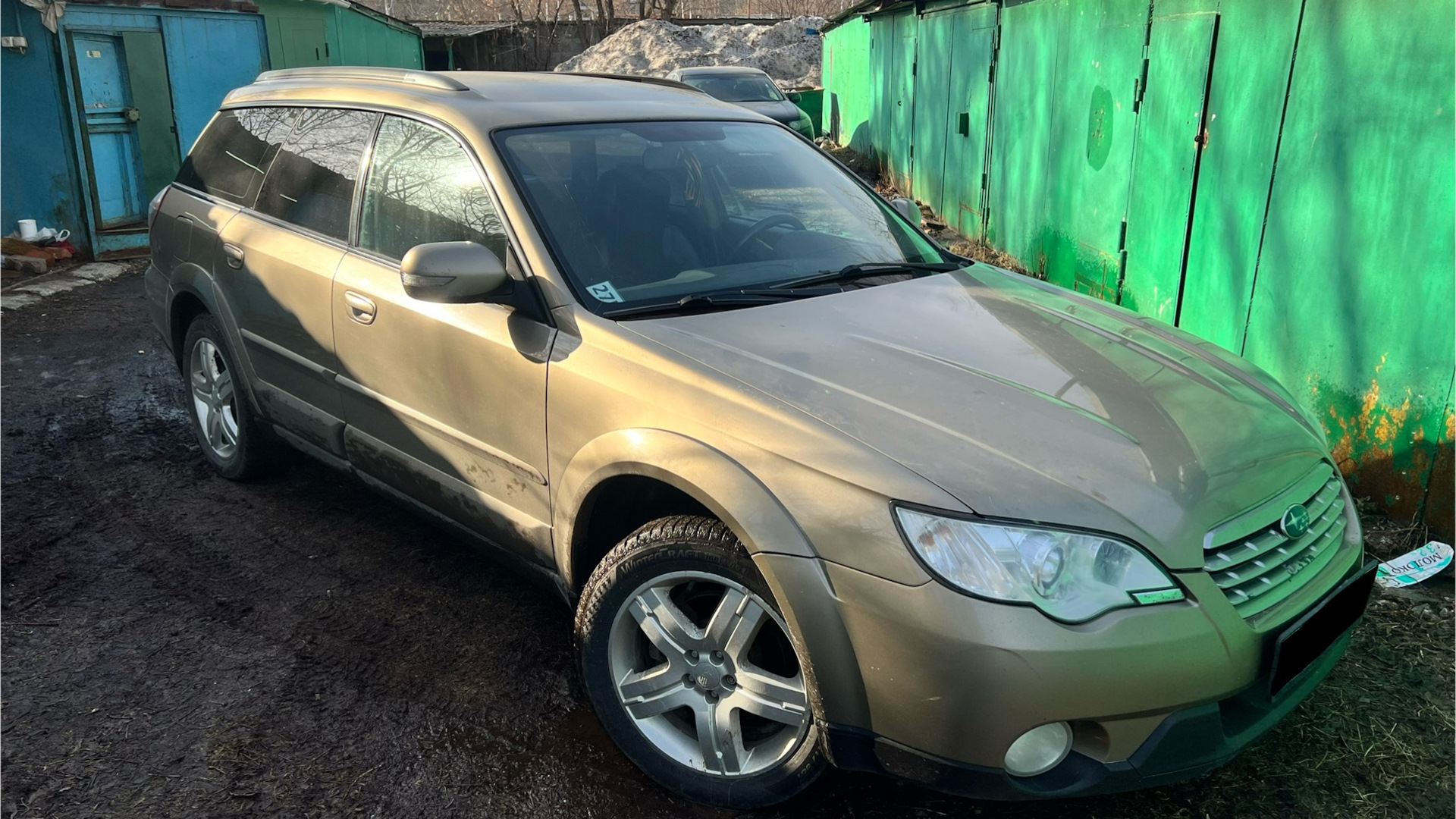 Subaru Outback (BP) 2.5 бензиновый 2008 | «АВРОРА» на DRIVE2