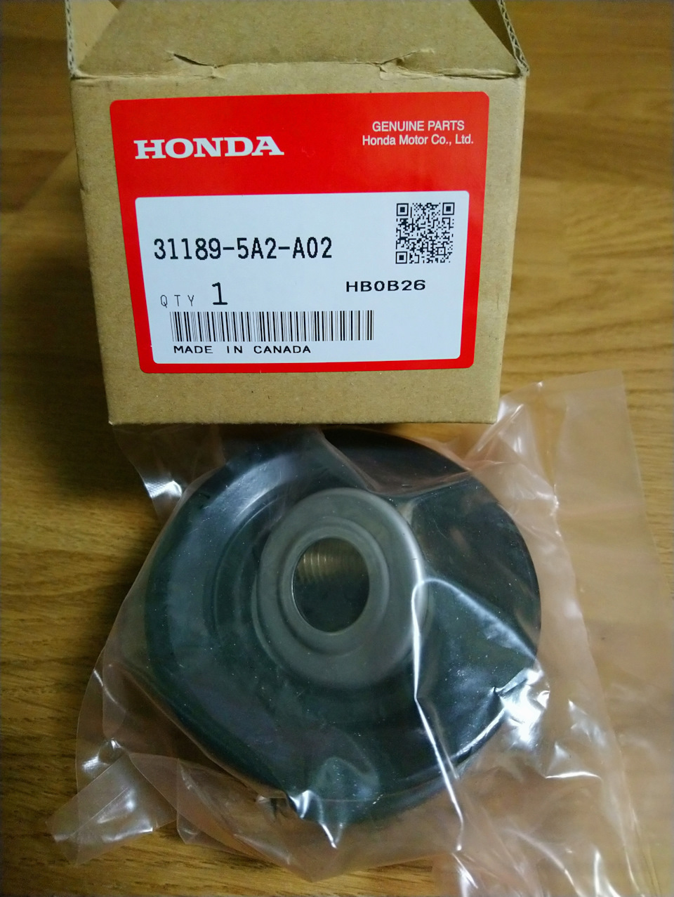 311895A2A02 Ролик натяжителя приводного ремня Honda | Запчасти на DRIVE2