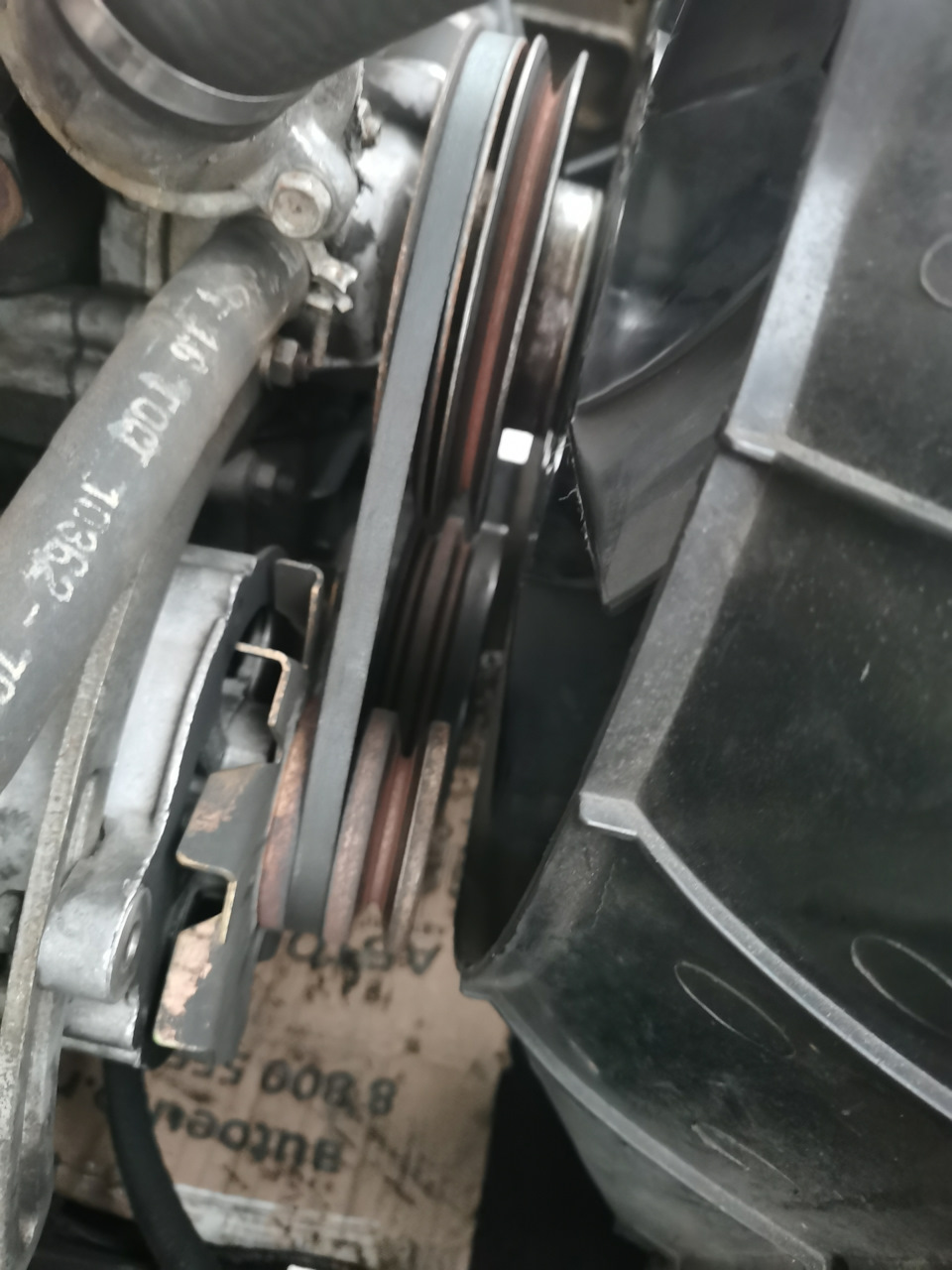 Слетел ремень генератора — ГАЗ 31029, 2,3 л, 1997 года | наблюдение ...