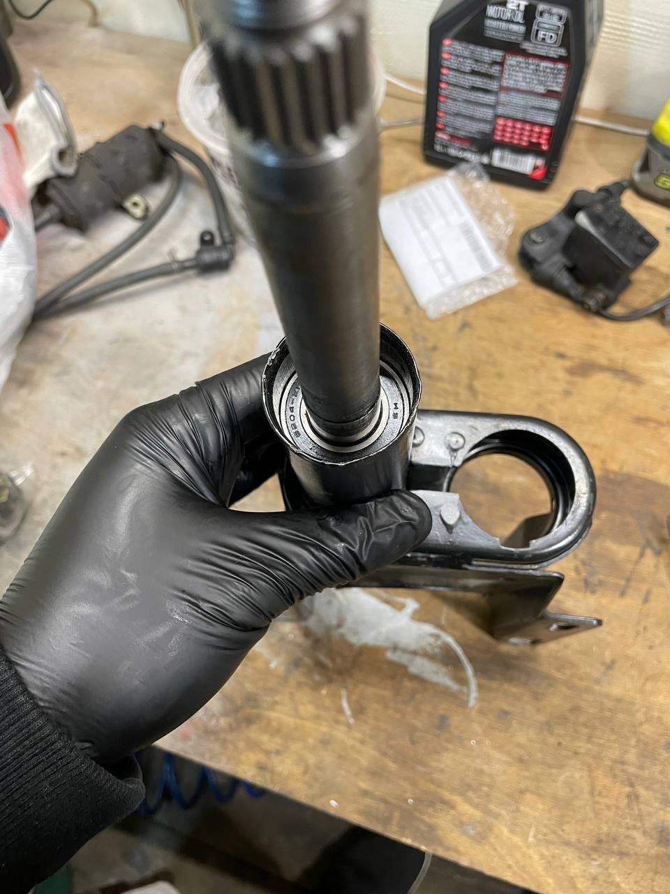 25. Переход на рулевую колонку 2105 — Lada 2101, 1,2 л, 1974 года ...