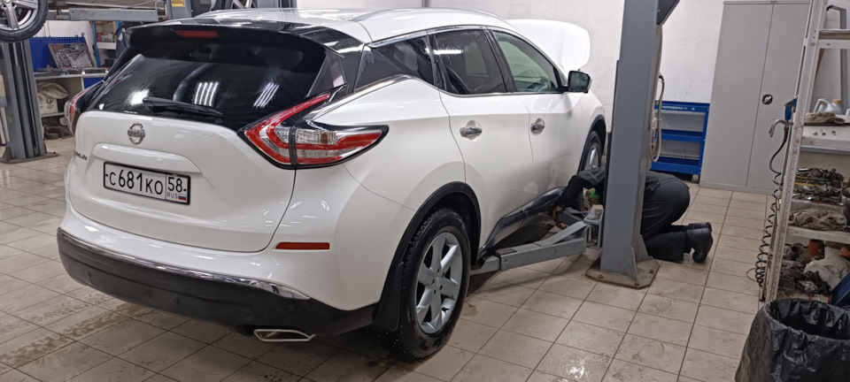Одиночный глухой стук при старте — Nissan Murano III, 3,5 л, 2019 года ...