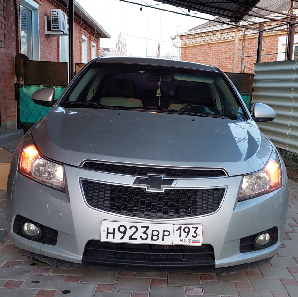 Габариты Американки — Chevrolet Cruze (1G), 1,6 л, 2012 года | стайлинг ...
