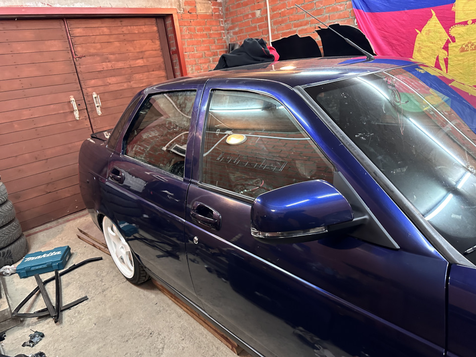 Шумовиброизоляция днища, моторного щита, замена проводки на Люкс ...