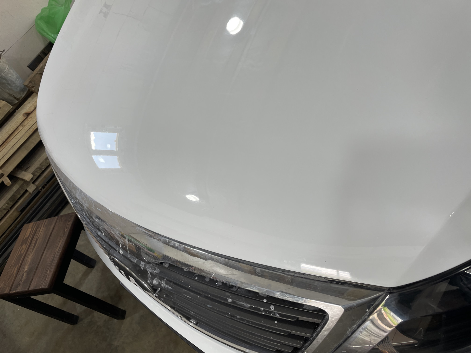 Сколы на капоте-итоговый результат — Сообщество «Кузовной Ремонт» на DRIVE2