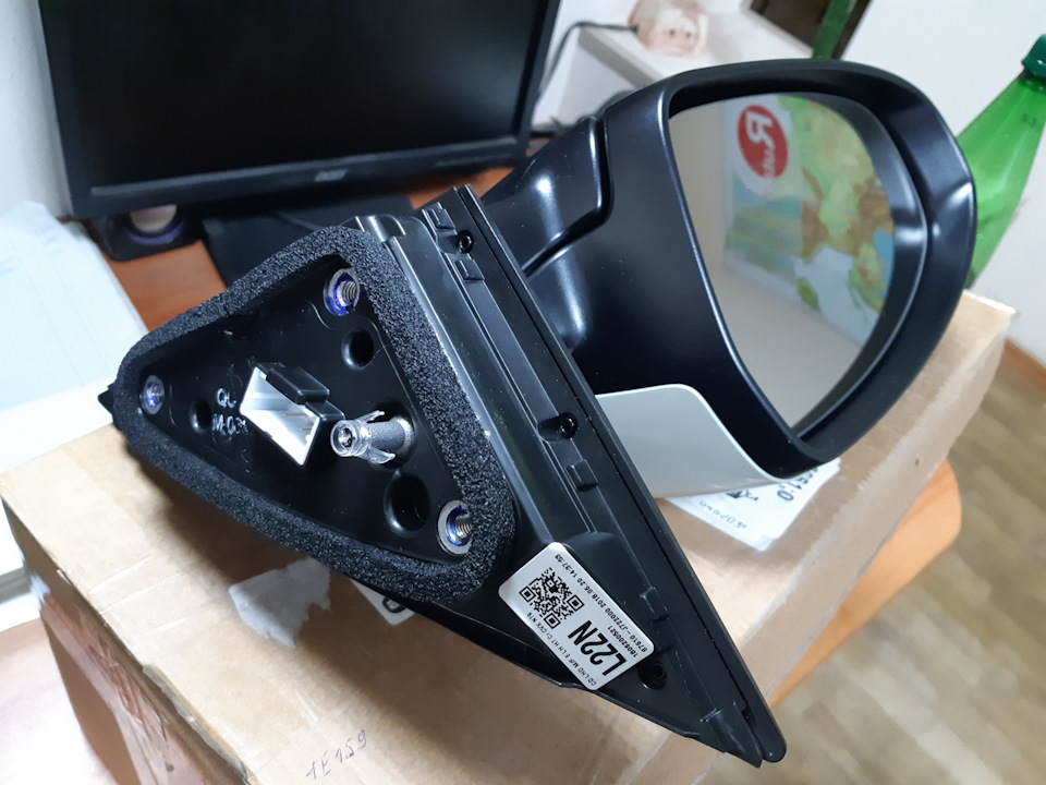 Зеркало заднего вида — KIA Ceed SW (3G), 1,6 л, 2019 года | своими ...