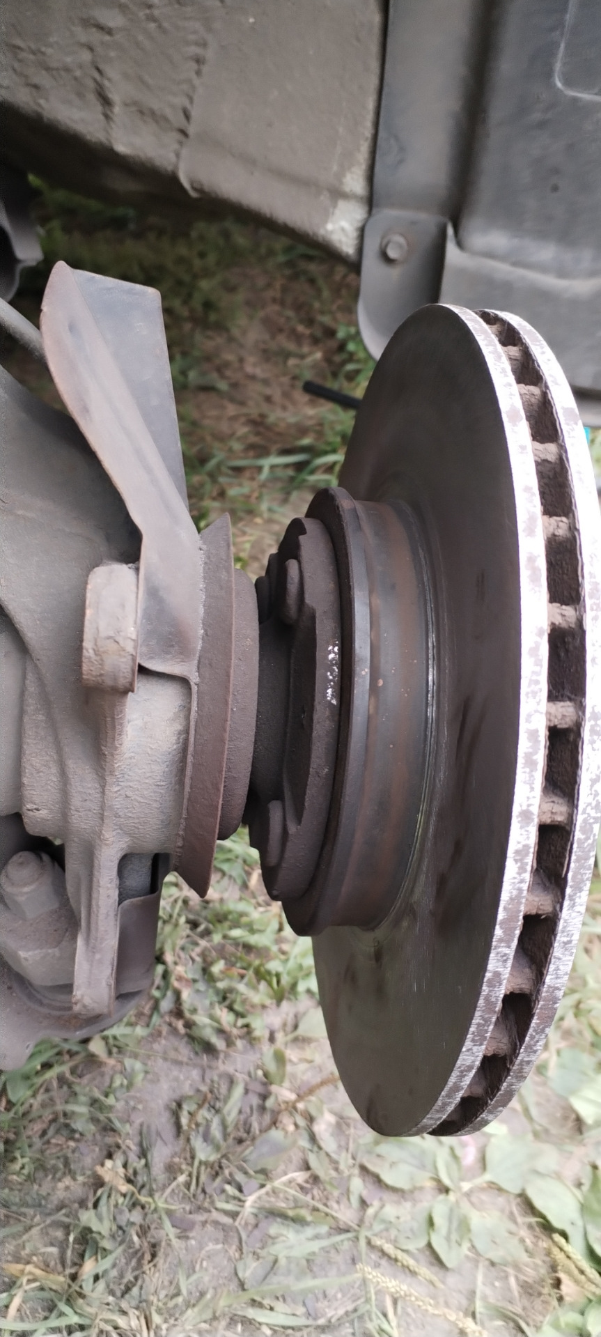 Износ передних тормозных дисков Kia Rio 4 — KIA Rio (4G), 1,6 л, 2020 ...