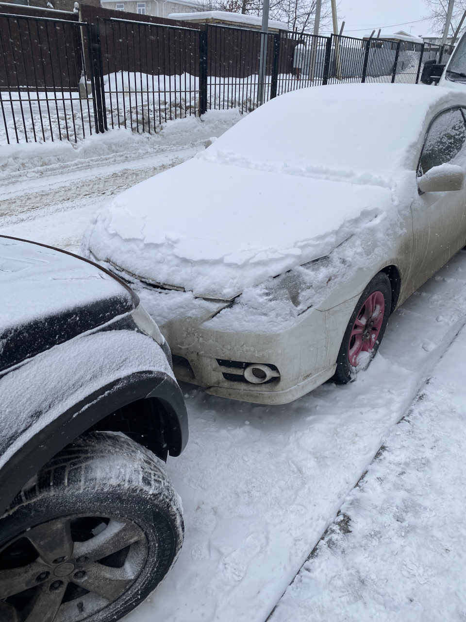 Когда сосед «свинота» — Toyota Camry Solara (II), 2,4 л, 2008 года | просто  так | DRIVE2