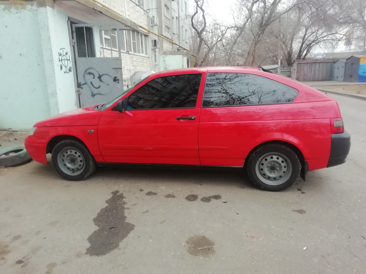 Колхозная посадка — Lada 112 Coupe, 1,6 л, 2007 года | стайлинг | DRIVE2