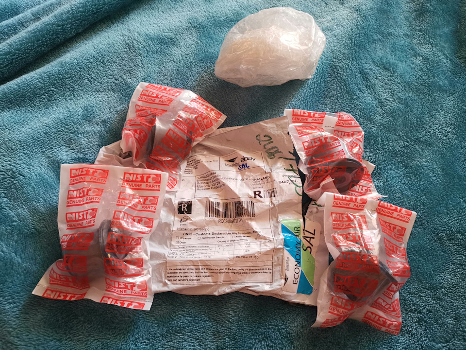 Замена сайлентблоков и стойки переднего стабилизатора (левой ...