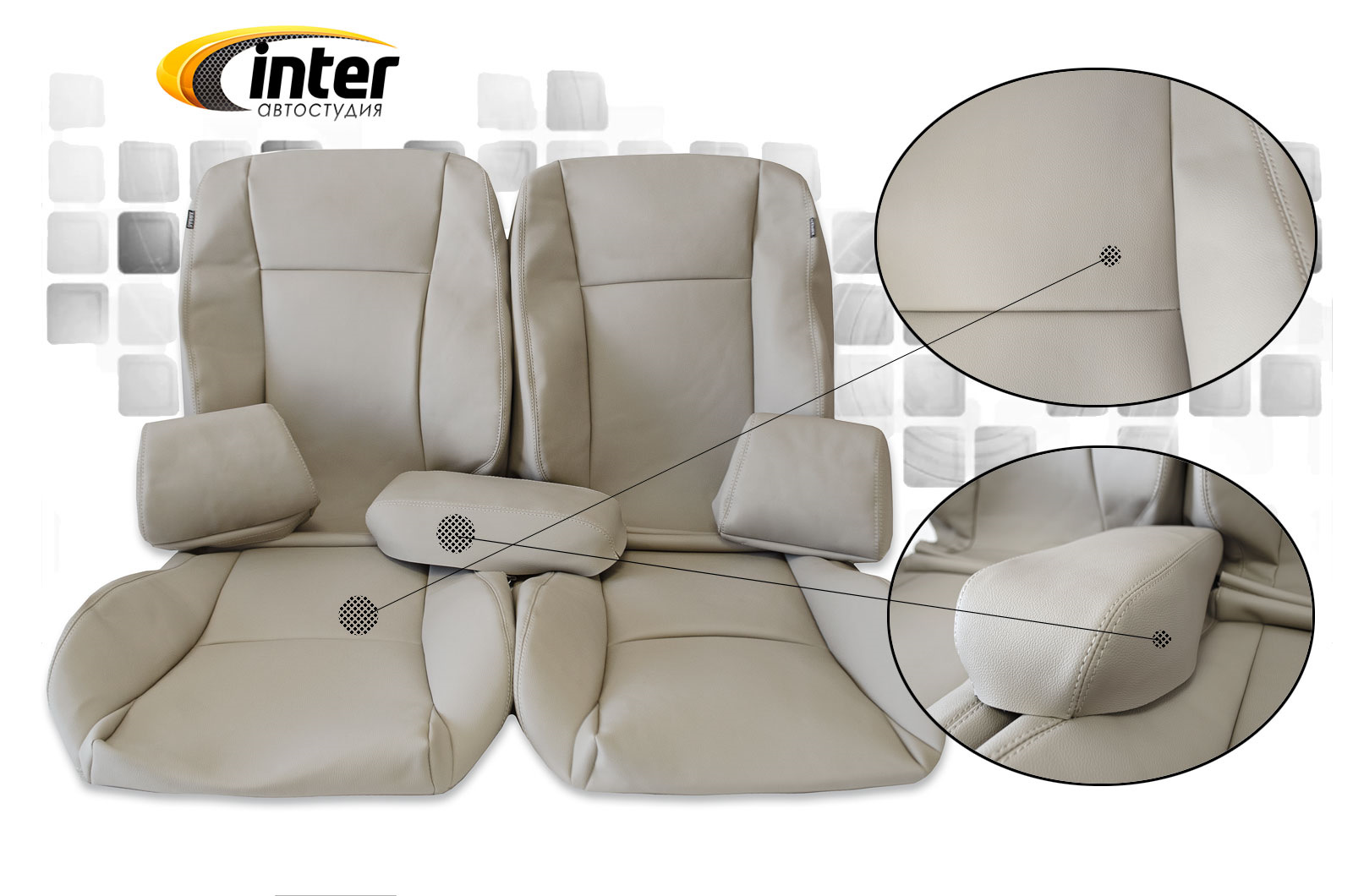 Каркасные чехлы и аксессуары из экокожи Фиат для Toyota Avensis (2gn ...