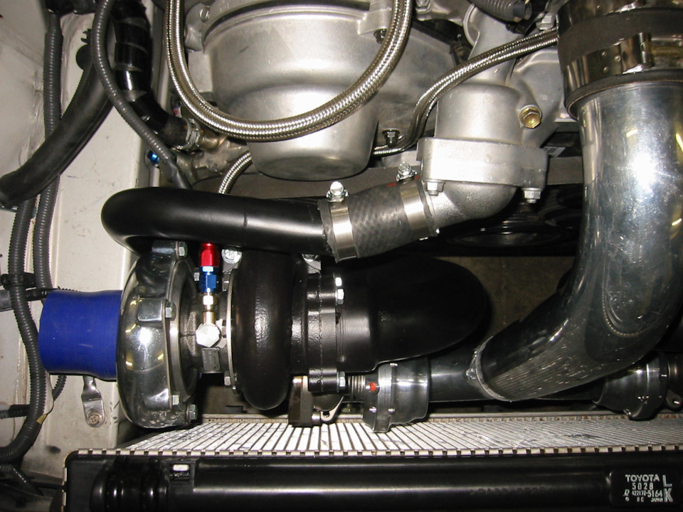 3UZ turbo: коллектора и турбина ➿➿🌪 — Toyota Soarer (4G), 4,3 л, 2001 ...