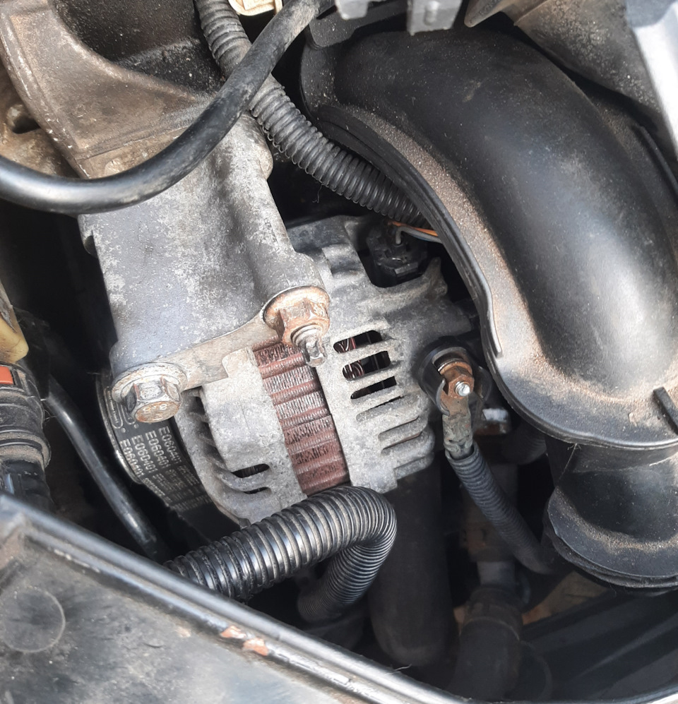 🔧 Сдох генератор — Ford Fiesta (Mk V), 1,6 л, 2008 года | своими руками ...