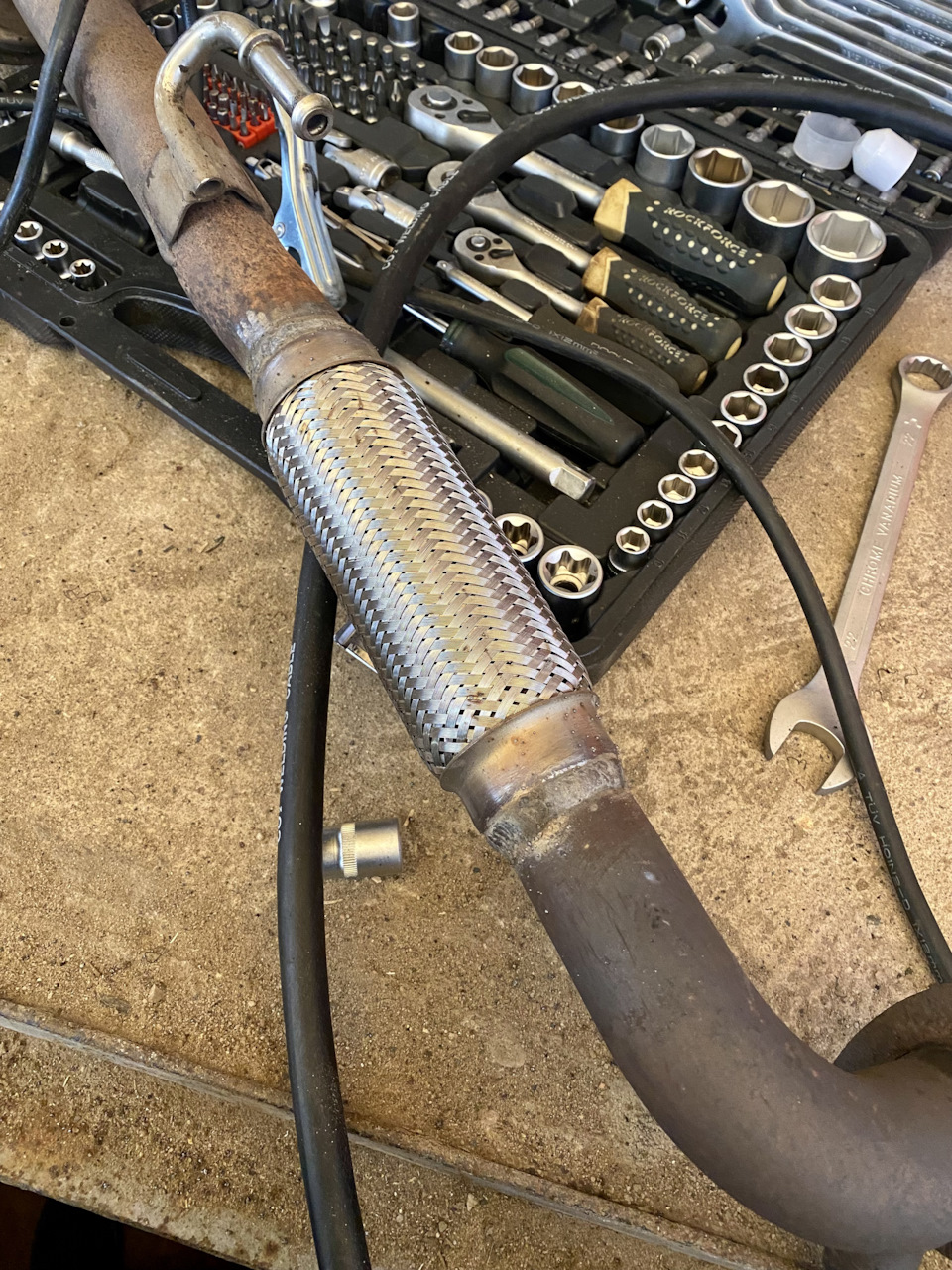 Новая переваленная гофра — Volkswagen Polo Sedan